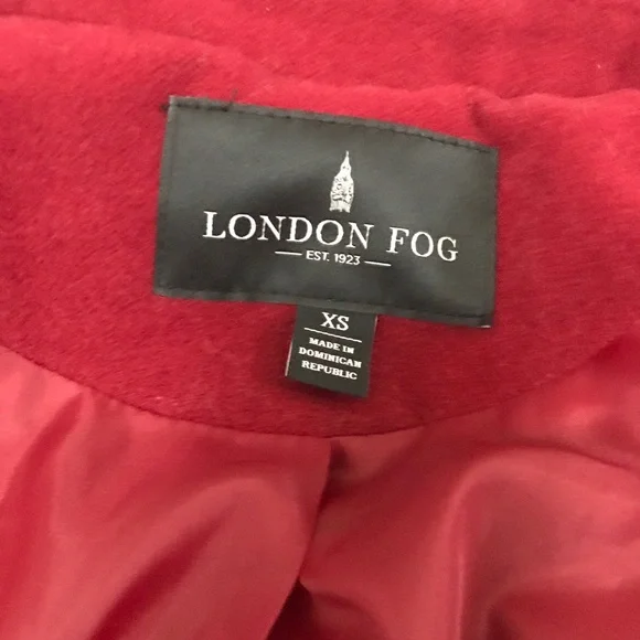 London Fog Women's Double Breasted Pea Coat XS - Picture 5 of 6